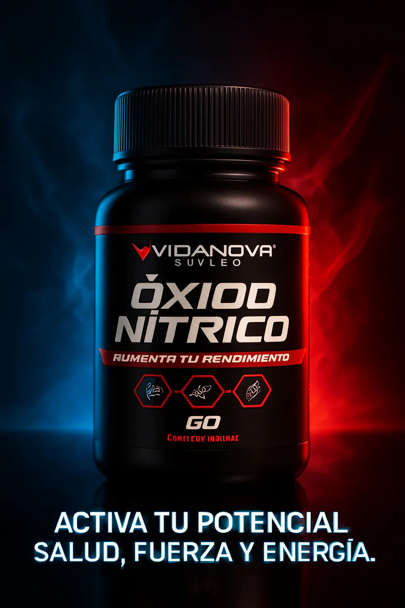 ÓXIDO NÍTRICO Premium - Suplemento 1000 mg