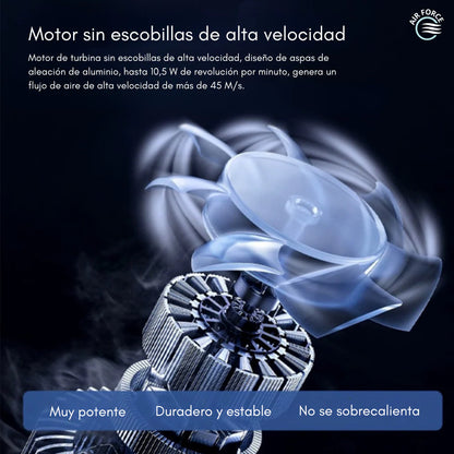 Soplador TurboForce™ Inalámbrico – Acabá con la suciedad en segundos
