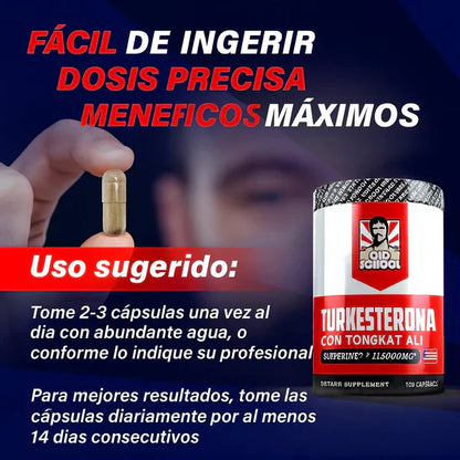 Turkesterone Tongkat ali 🇺🇸- RECUPERA TU POTENCIA EN EL GYM Y EN LA CAMA